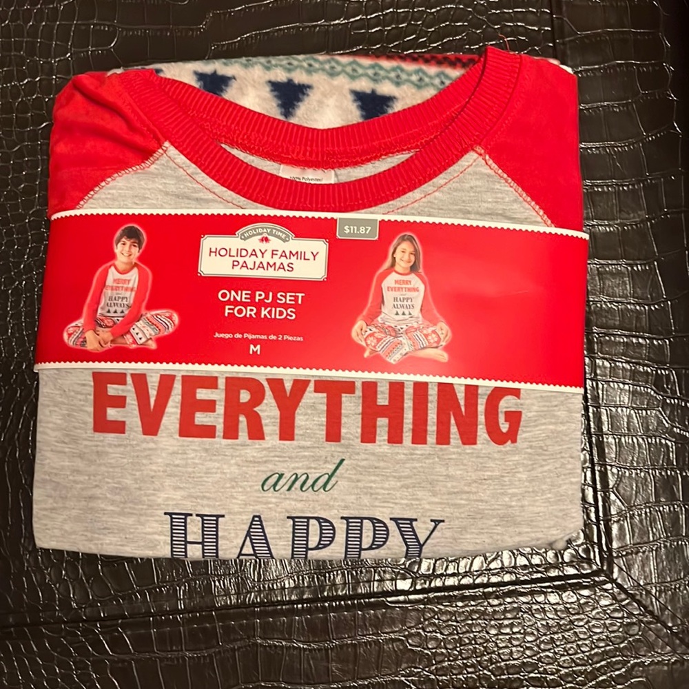 NWT - Holiday Pajamas for kids - Merry Everything & Happy Always